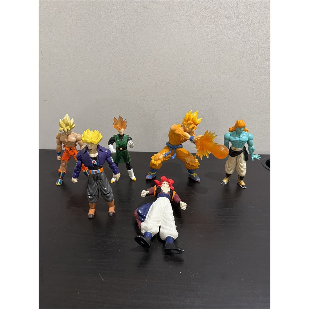 Dragonball Z Jakks Pacific Collection Lot *AS-IS* Loose 6 Action Figures